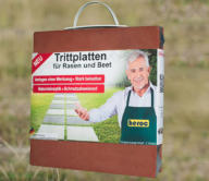 Trittplatten mit Banderole 